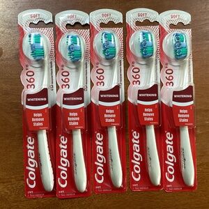 Colgate 360 SOFT Manual Toothbrushes New